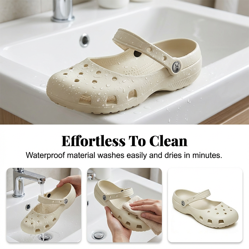 ⛱️Süße Ballerinas – bequeme, wasserfeste Slipper für Damen