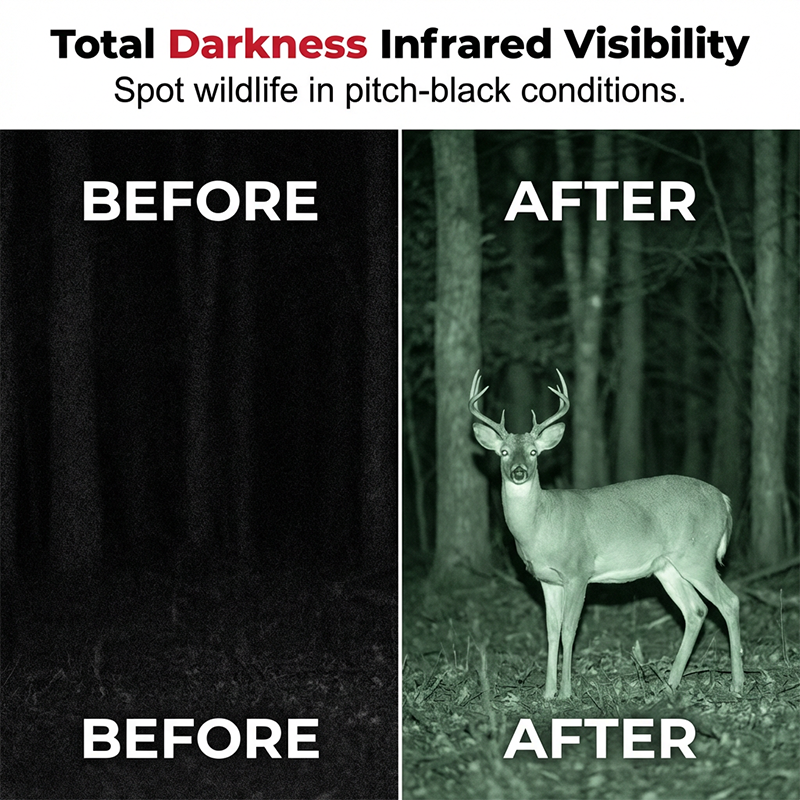 🔭 50% RABATT! 🌙 Digitales Nachtsicht-Fernglas – HD, Tag & Nacht & hochauflösend – Perfekt für Tierbeobachtung, Camping oder Sicherheitseinsätze – klares Bild auch bei Dunkelheit 🔦
