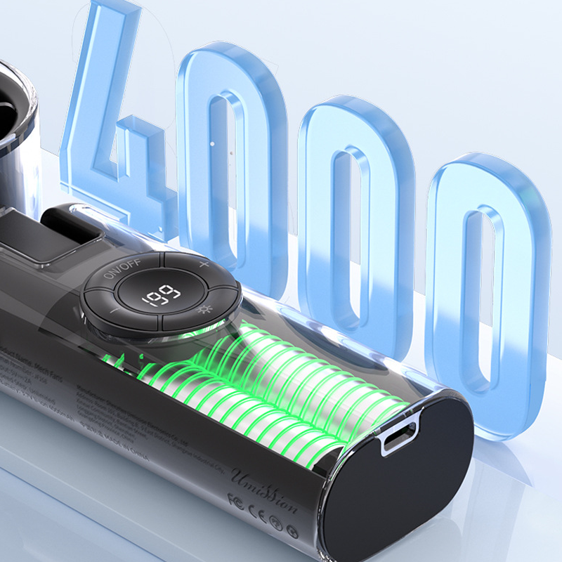 🔥Solange der Vorrat reicht 40 % Rabatt!🎉Zusammenklappbarer tragbarer Ventilator mit Digitalanzeige