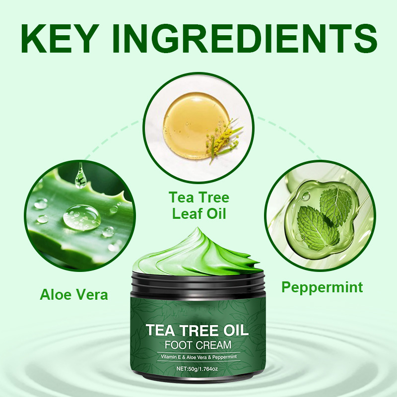 Gluschwein - Soothing Aloe Vera & Tea Tree Foot Moisturizer