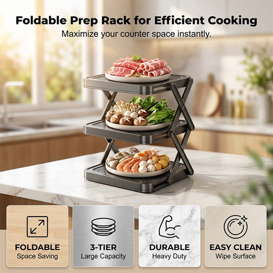 Gluschwein - Multi-layer Dish & Prep Tray Storage Rack