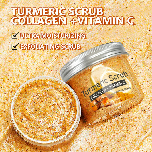 🔥Solange der Vorrat reicht 40 % Rabatt!🎉Vitamin-C-Peeling mit Kurkuma für den Körper