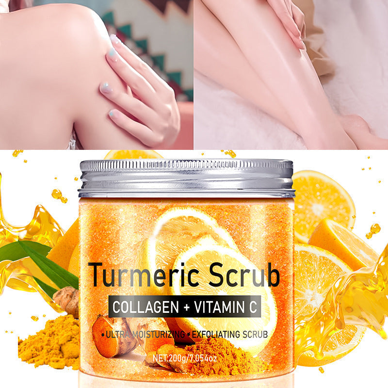 🔥Solange der Vorrat reicht 40 % Rabatt!🎉Vitamin-C-Peeling mit Kurkuma für den Körper