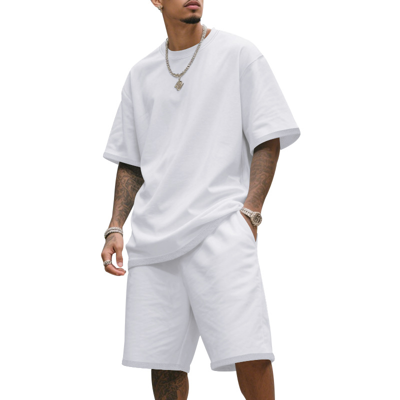 Gluschwein - 👕 50% RABATT! 🔥 Herren Freizeit-Set – T-Shirt & Shorts – bequem & atmungsaktiv – Perfekt für heiße Tage, Sport oder Strand – lässiger 2-teiliger Look 🩳