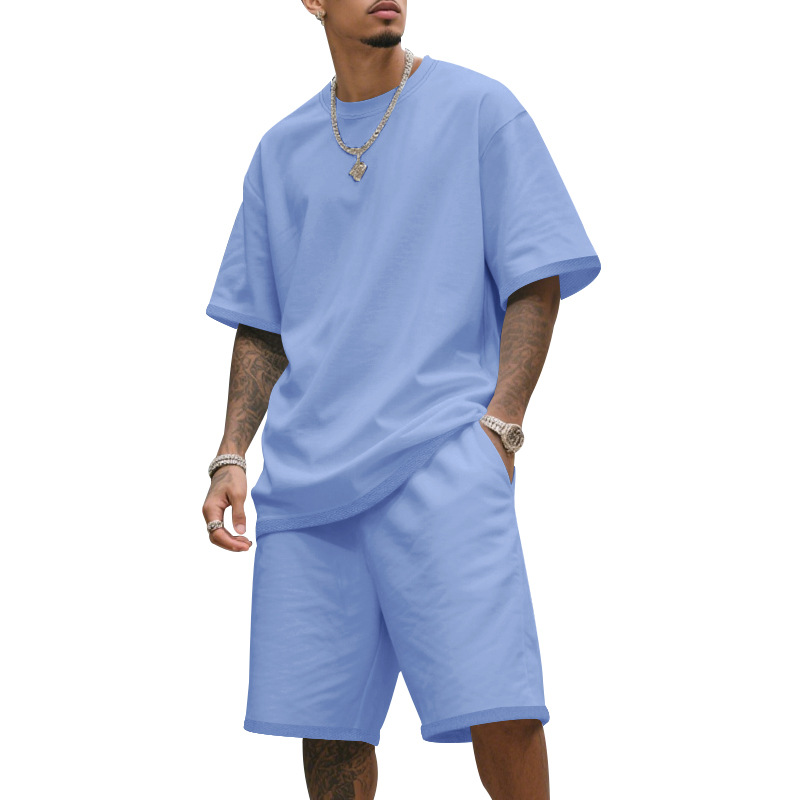 Gluschwein - 👕 50% RABATT! 🔥 Herren Freizeit-Set – T-Shirt & Shorts – bequem & atmungsaktiv – Perfekt für heiße Tage, Sport oder Strand – lässiger 2-teiliger Look 🩳