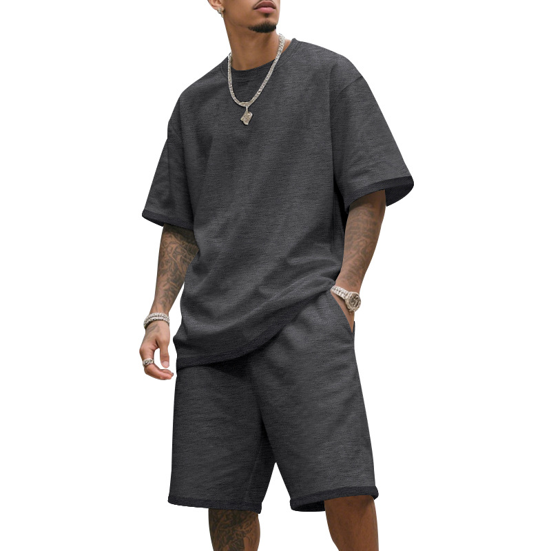 Gluschwein - 👕 50% RABATT! 🔥 Herren Freizeit-Set – T-Shirt & Shorts – bequem & atmungsaktiv – Perfekt für heiße Tage, Sport oder Strand – lässiger 2-teiliger Look 🩳