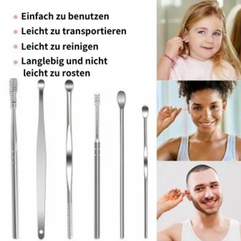 Gluschwein - Professionelles Ohrenschmalz-Entferner-Set