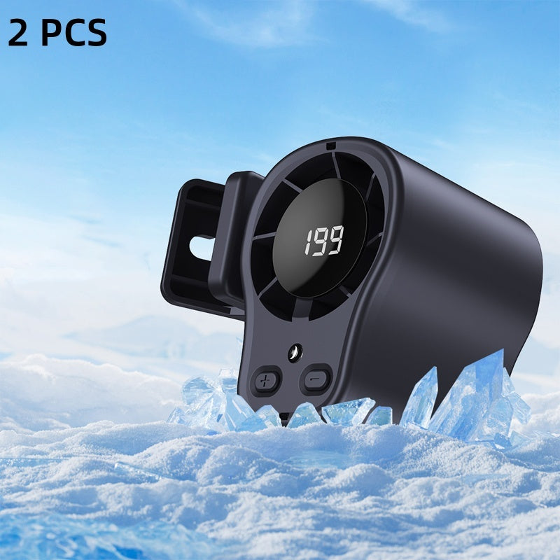 🏆 Freihändiger, persönlicher Ventilator mit LED-Anzeige⏰