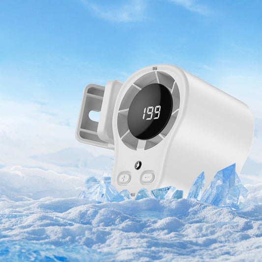 Gluschwein - 🏆 Freihändiger, persönlicher Ventilator mit LED-Anzeige⏰