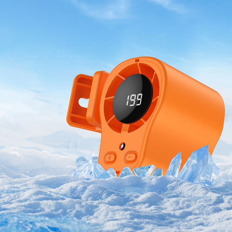 🏆 Freihändiger, persönlicher Ventilator mit LED-Anzeige⏰