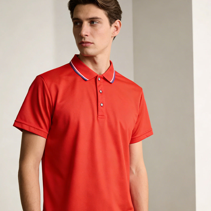 👔 LIMITIERTES ANGEBOT: 40% RABATT! ⛳ Golf-Freizeit-Set für Herren – Atmungsaktive Kurzarmhemden mit Kragen 🎯
