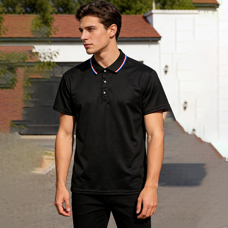 👔 LIMITIERTES ANGEBOT: 40% RABATT! ⛳ Golf-Freizeit-Set für Herren – Atmungsaktive Kurzarmhemden mit Kragen 🎯