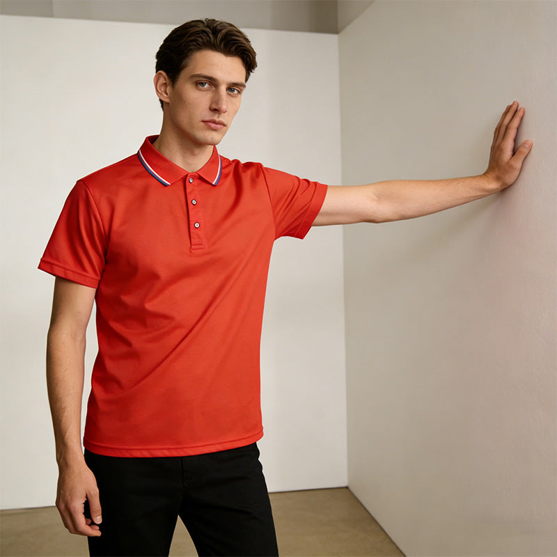 👔 LIMITIERTES ANGEBOT: 40% RABATT! ⛳ Golf-Freizeit-Set für Herren – Atmungsaktive Kurzarmhemden mit Kragen 🎯
