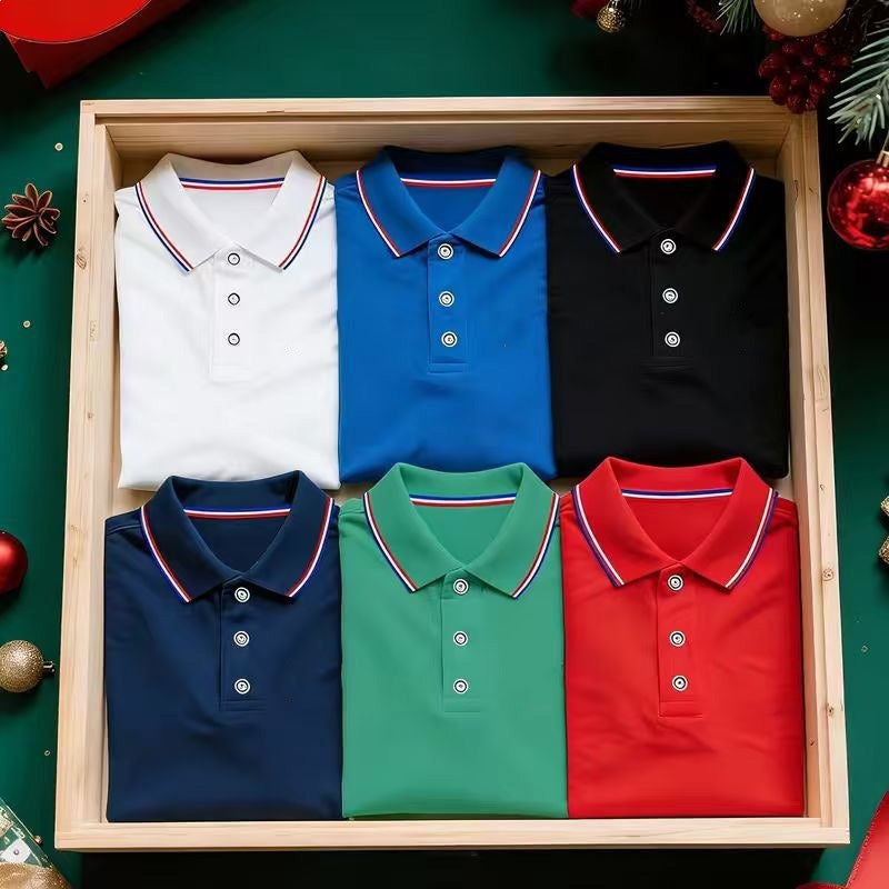 👔 LIMITIERTES ANGEBOT: 40% RABATT! ⛳ Golf-Freizeit-Set für Herren – Atmungsaktive Kurzarmhemden mit Kragen 🎯