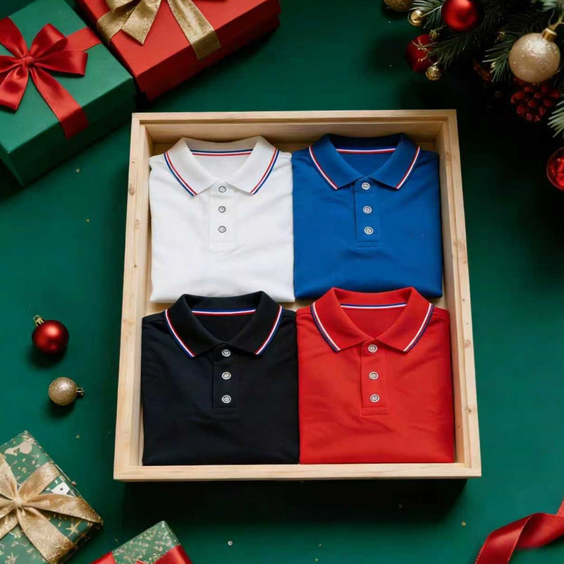 👔 LIMITIERTES ANGEBOT: 40% RABATT! ⛳ Golf-Freizeit-Set für Herren – Atmungsaktive Kurzarmhemden mit Kragen 🎯