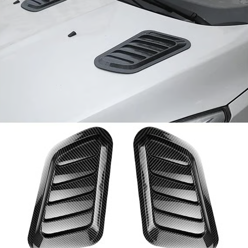 Gluschwein - 🚗 50% RABATT! 💨 Universelle Motorhaube Lüftungsschlitz-Dekoration – Sportliches Design, Einfache Montage & Perfekt Für Eine Individuelle Fahrzeugoptik ✨