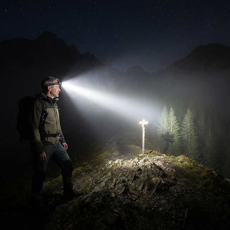 💡 50% RABATT! 🔦 Multifunktionale Wiederaufladbare LED-Stirnlampe – 6 Modi, Wasserdicht & Ideal Für Camping, Wandern, Reparaturen & Notfälle 🏕️