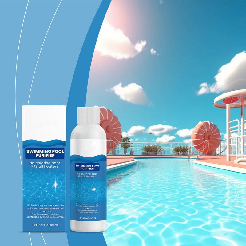 💧 Reinigungsflüssigkeit für Pools – kristallklares Wasser, mühelos! ✨ Schluss mit grünem Wasser und aggressiven Produkten – genießen Sie jederzeit ein gesundes, natürliches Badevergnügen. 🏊‍♂️💙
