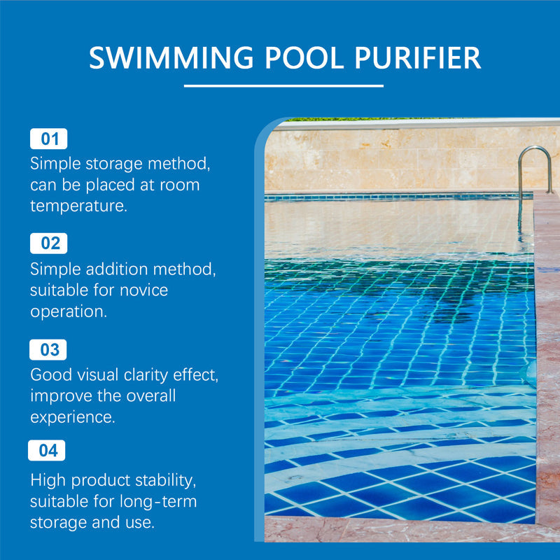 💧 Reinigungsflüssigkeit für Pools – kristallklares Wasser, mühelos! ✨ Schluss mit grünem Wasser und aggressiven Produkten – genießen Sie jederzeit ein gesundes, natürliches Badevergnügen. 🏊‍♂️💙