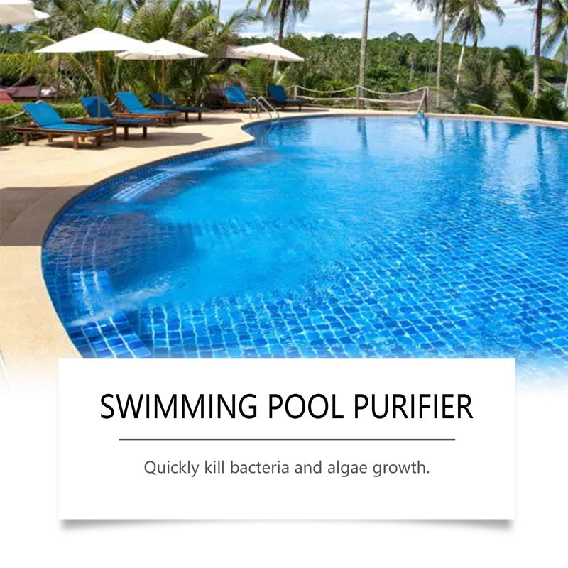 💧 Reinigungsflüssigkeit für Pools – kristallklares Wasser, mühelos! ✨ Schluss mit grünem Wasser und aggressiven Produkten – genießen Sie jederzeit ein gesundes, natürliches Badevergnügen. 🏊‍♂️💙