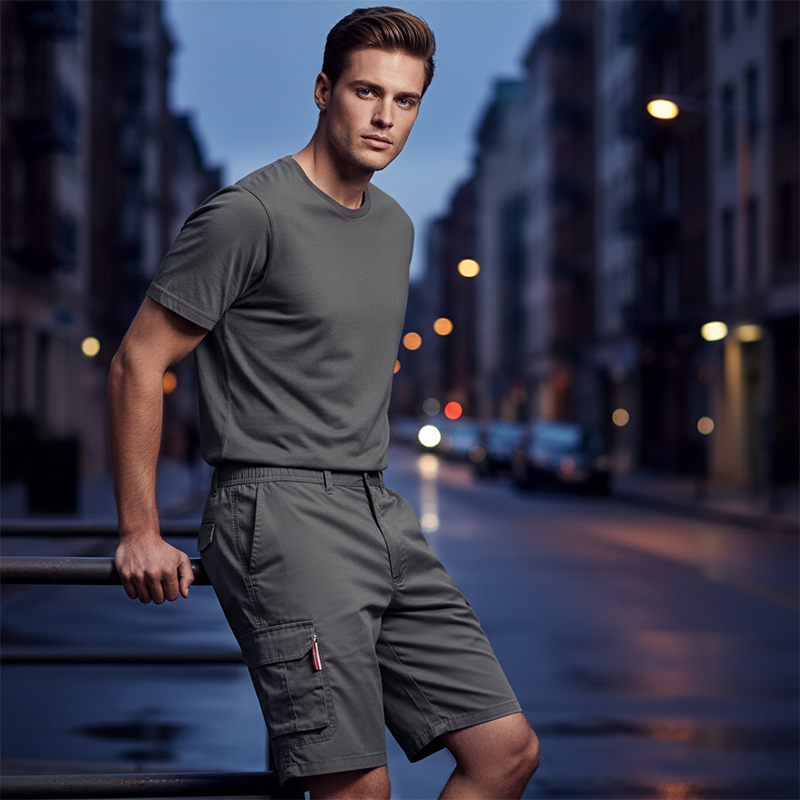 🔥Solange der Vorrat reicht 40 % Rabatt!🎉Lässige Cargo-Shorts für Herren mit elastischem Bund