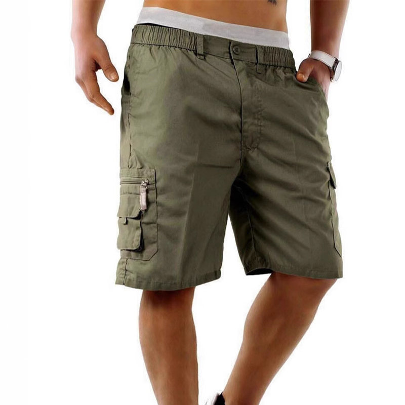 🔥Solange der Vorrat reicht 40 % Rabatt!🎉Lässige Cargo-Shorts für Herren mit elastischem Bund