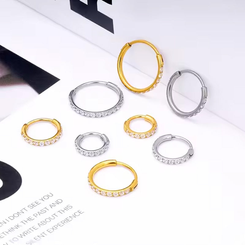 💎 50% RABATT! ✨ Diamant Nasenring Schmuck – Hochwertige Zirkonia, Hypoallergenes Material & Perfekt Für Einen Eleganten, Täglichen Look 👃