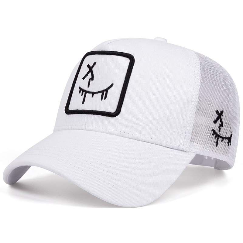 🔥Solange der Vorrat reicht 40 % Rabatt!🎉Unisex-Baseballkappe im Streetstyle mit Smiley-Motiv