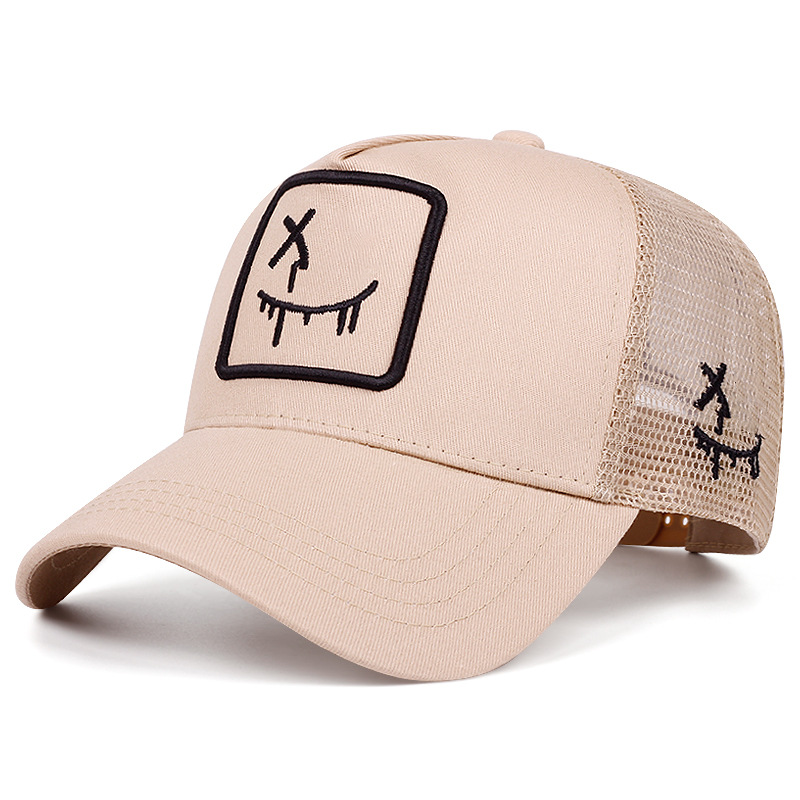 🔥Solange der Vorrat reicht 40 % Rabatt!🎉Unisex-Baseballkappe im Streetstyle mit Smiley-Motiv