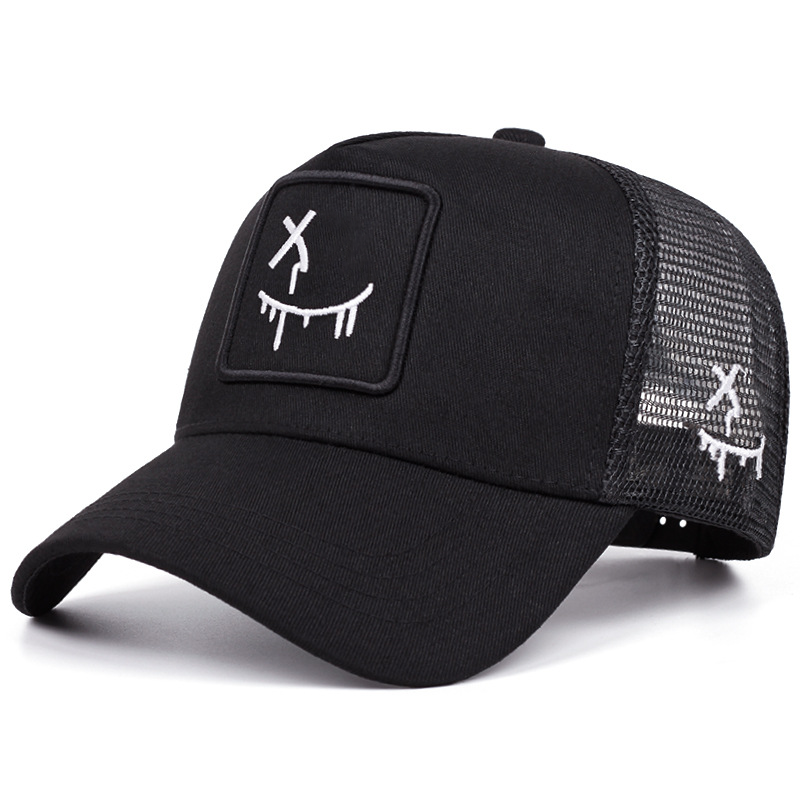 🔥Solange der Vorrat reicht 40 % Rabatt!🎉Unisex-Baseballkappe im Streetstyle mit Smiley-Motiv