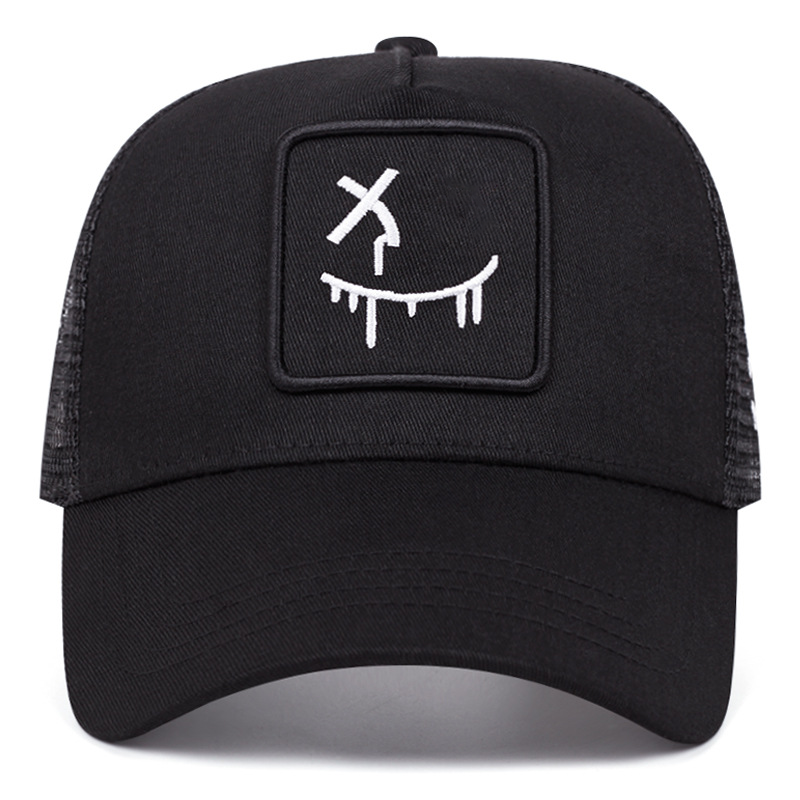 🔥Solange der Vorrat reicht 40 % Rabatt!🎉Unisex-Baseballkappe im Streetstyle mit Smiley-Motiv