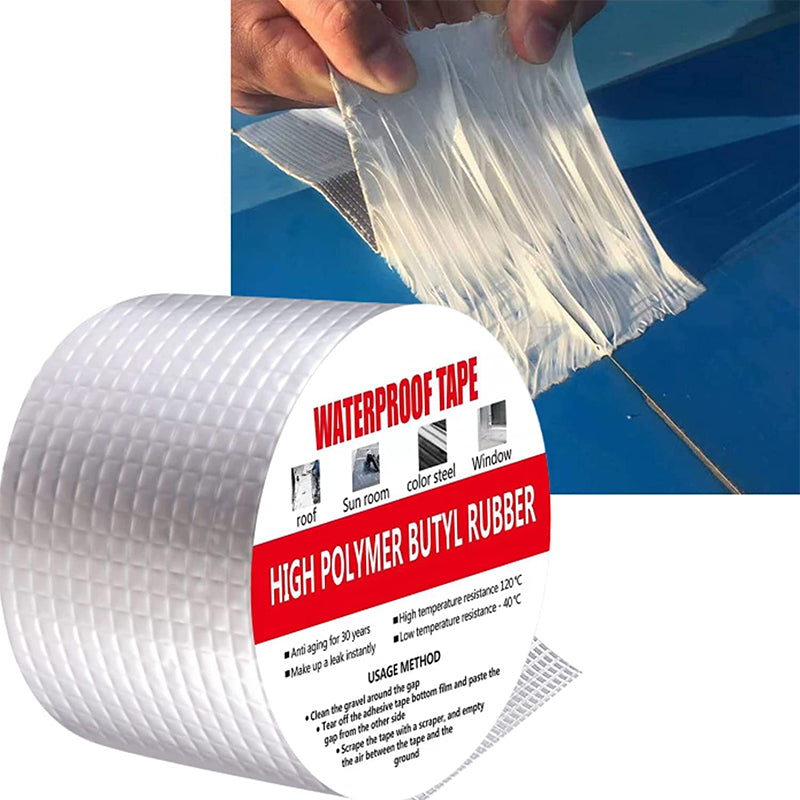 🔥Solange der Vorrat reicht 40 % Rabatt!🎉Hochbelastbares, wasserfestes Klebeband aus Aluminiumfolie
