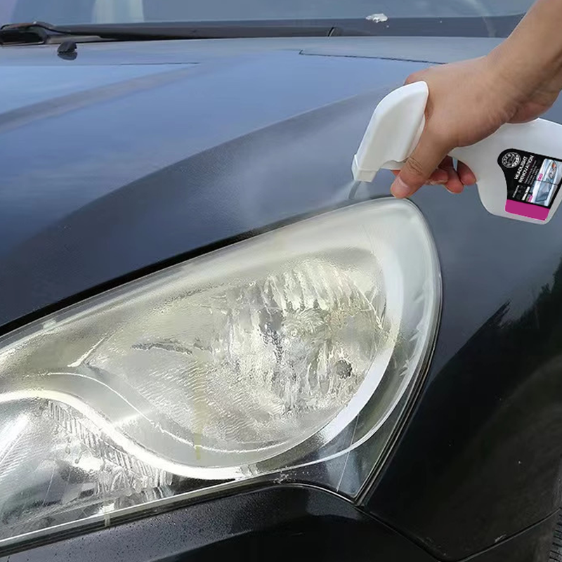 Gluschwein - Professionelles Scheinwerfer-Reparatur- & Polierset – entfernt Kratzer & Gelbfärbung – für klare & helle Autoscheinwerfer
