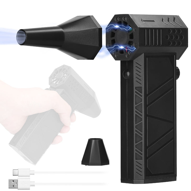 🔥Solange der Vorrat reicht 40 % Rabatt!🎉Rechargeable Turbo Fan for PC, Keyboard & Car Cleaning