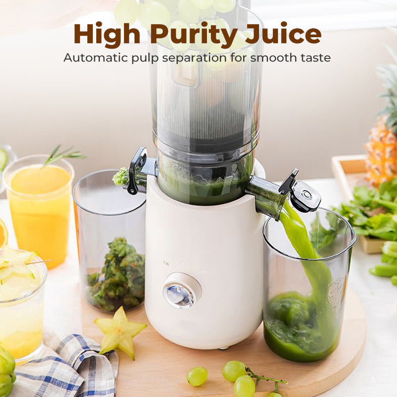 Gluschwein - Zeitlich begrenztes Angebot ⏰✨ Slow Juicer mit breiter Einfüllöffnung für ganze Früchte