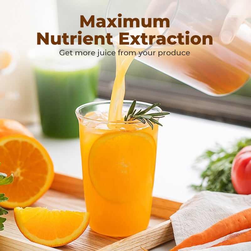 Gluschwein - Zeitlich begrenztes Angebot ⏰✨ Slow Juicer mit breiter Einfüllöffnung für ganze Früchte