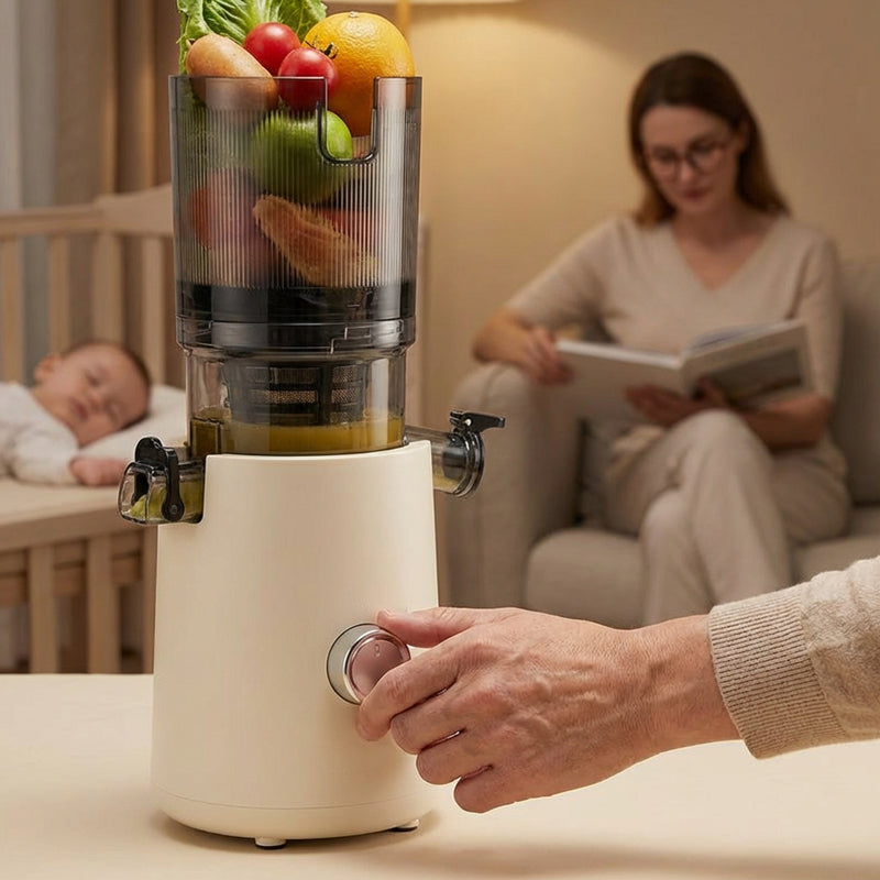 Gluschwein - Zeitlich begrenztes Angebot ⏰✨ Slow Juicer mit breiter Einfüllöffnung für ganze Früchte