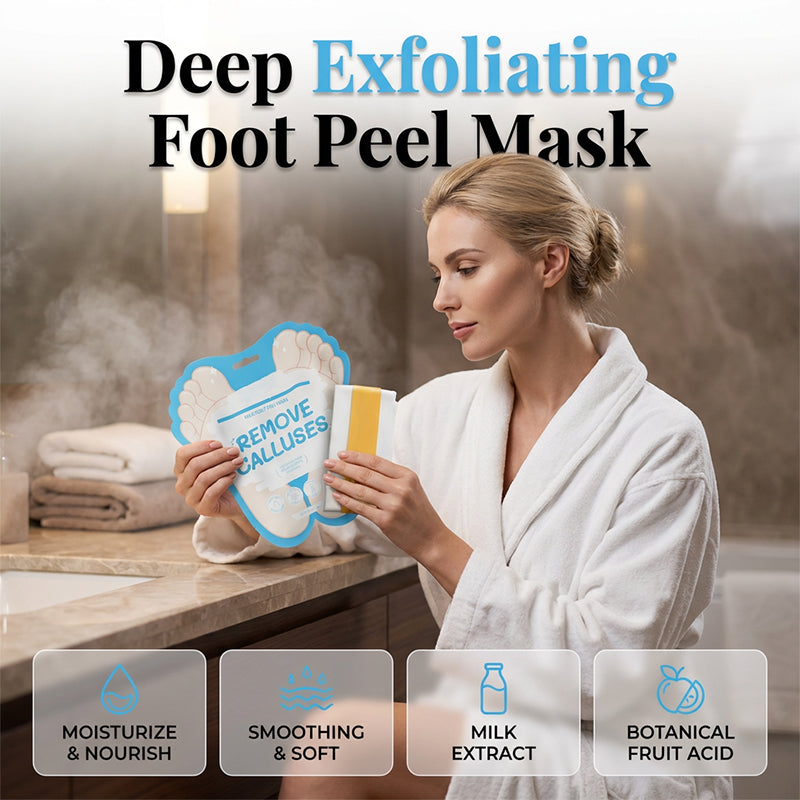 Gluschwein - Peeling-Fußmaske zur Entfernung von Hornhaut
