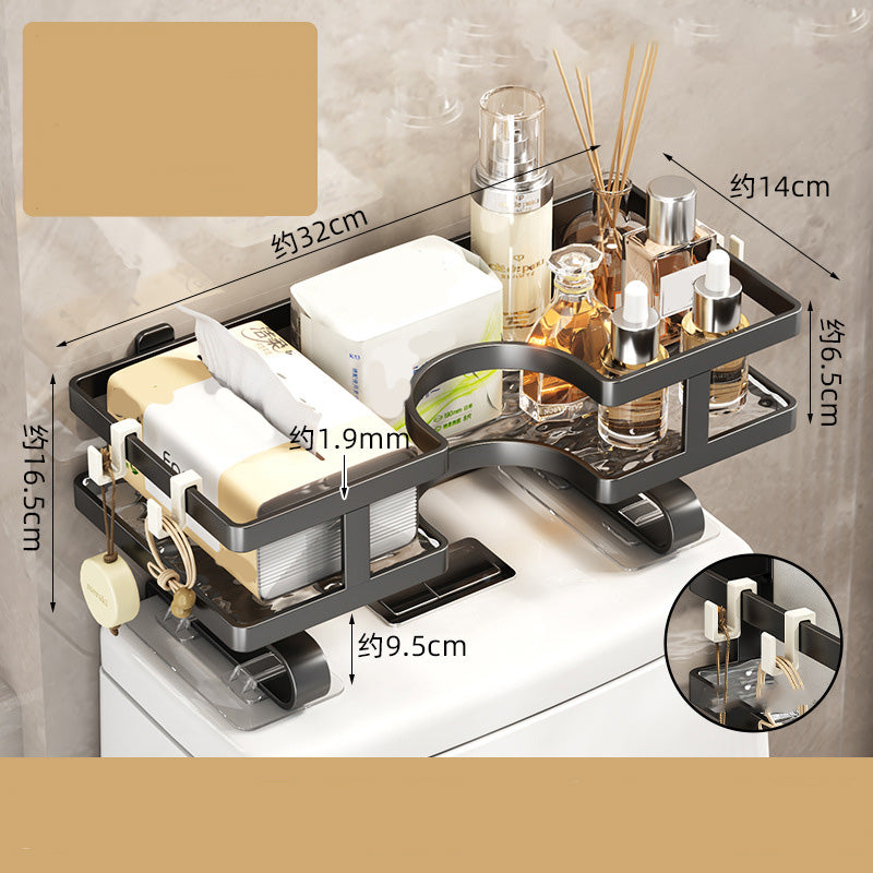 Gluschwein - Wall-Mounted Bathroom & Kitchen Organizer Rack