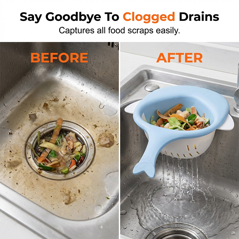 Gluschwein - Magnetic Kitchen Sink Strainer Basket
