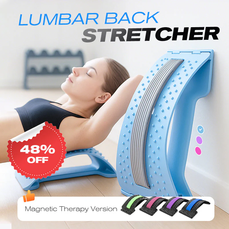 Gluschwein - 💐 SONDERANGEBOT – 50 % Rabatt! Hochwertiger magnetischer Lendenwirbelstrecker – sanfte Akupunkturmassage, atmungsaktiver Stoff
