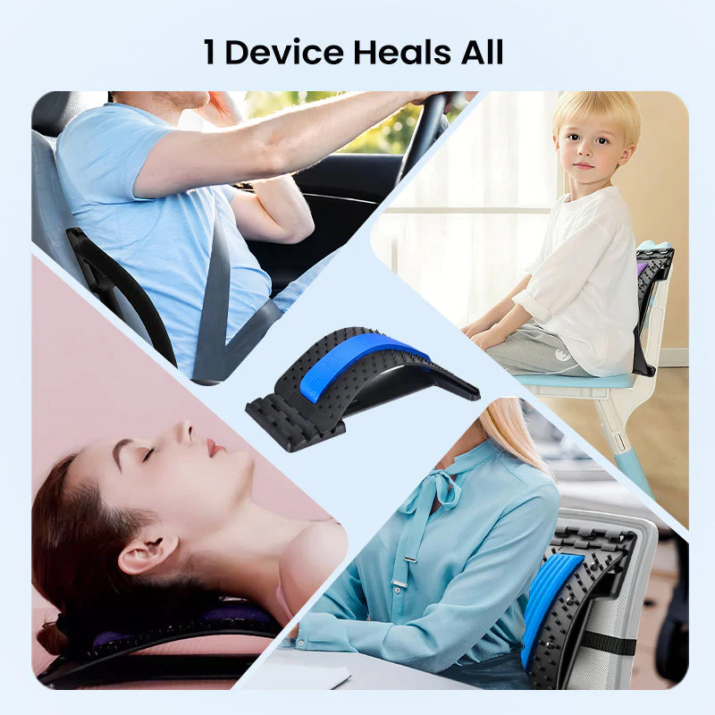 Gluschwein - 💐 SONDERANGEBOT – 50 % Rabatt! Hochwertiger magnetischer Lendenwirbelstrecker – sanfte Akupunkturmassage, atmungsaktiver Stoff