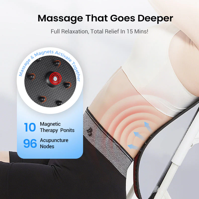 Gluschwein - 💐 SONDERANGEBOT – 50 % Rabatt! Hochwertiger magnetischer Lendenwirbelstrecker – sanfte Akupunkturmassage, atmungsaktiver Stoff