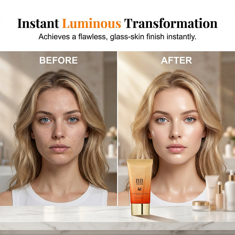 🧡LETZTER TAG IM ANGEBOT: 1 KAUFEN, 1 GRATIS!🧡Feuchtigkeitsspendende BB-Creme für ein makelloses, natürliches Finish