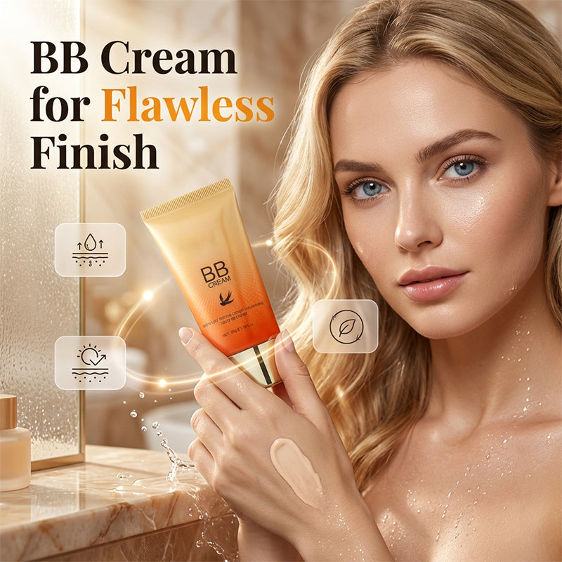 🧡LETZTER TAG IM ANGEBOT: 1 KAUFEN, 1 GRATIS!🧡Feuchtigkeitsspendende BB-Creme für ein makelloses, natürliches Finish