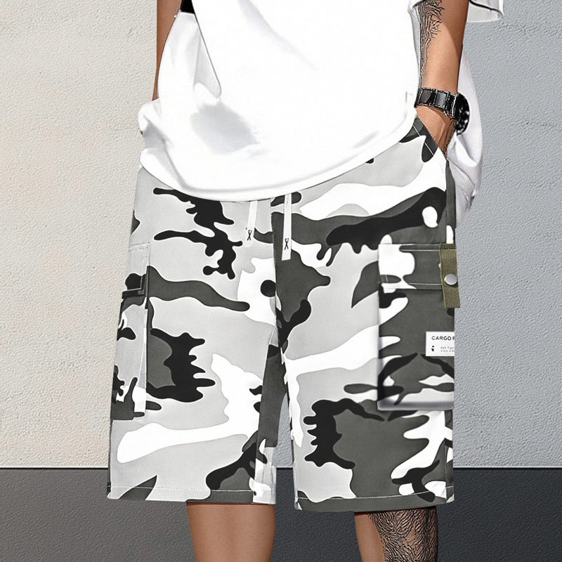 Gluschwein - 🩳 50% RABATT! 🌿 Herren Cargo-Shorts im Camouflage-Look mit Kordelzug – Leicht, Strapazierfähig & Perfekt Für Outdoor-Aktivitäten & Den Alltag 🏕️