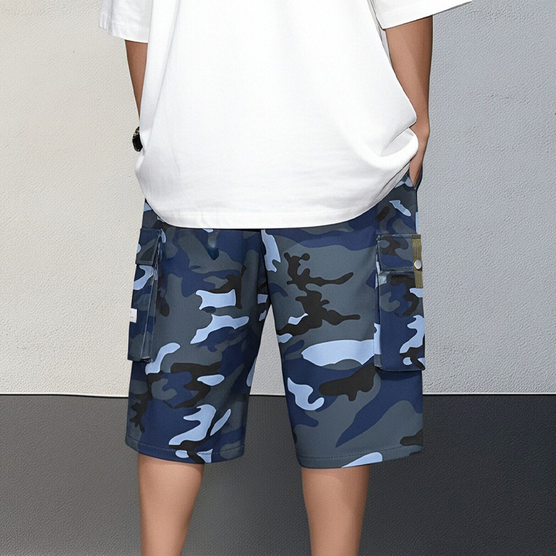 Gluschwein - 🩳 50% RABATT! 🌿 Herren Cargo-Shorts im Camouflage-Look mit Kordelzug – Leicht, Strapazierfähig & Perfekt Für Outdoor-Aktivitäten & Den Alltag 🏕️
