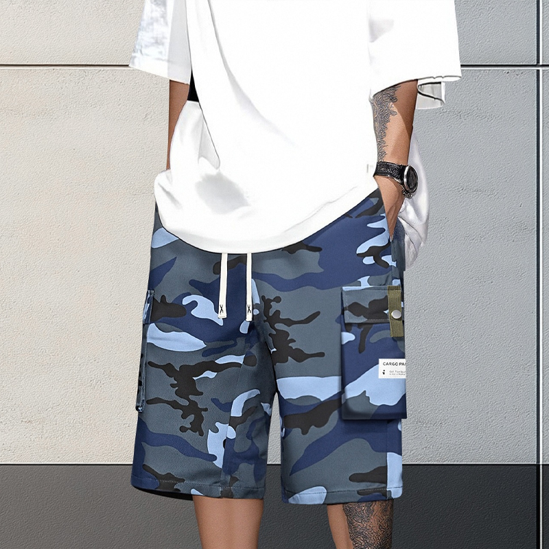 Gluschwein - 🩳 50% RABATT! 🌿 Herren Cargo-Shorts im Camouflage-Look mit Kordelzug – Leicht, Strapazierfähig & Perfekt Für Outdoor-Aktivitäten & Den Alltag 🏕️