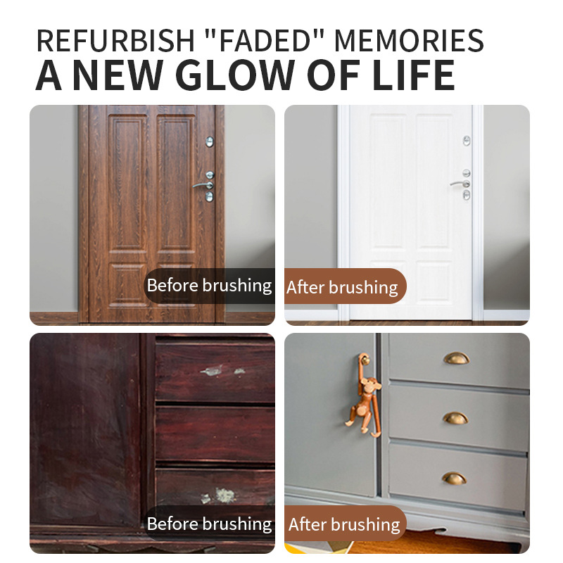 Gluschwein - 🖌️ 50% RABATT! 🔧 2-in-1 Holzrenovierungs-Pinsel – Repariert Kratzer, Deckt Abnutzung Ab & Ideal Für Möbel, Fußböden & Holzarbeiten 🪑