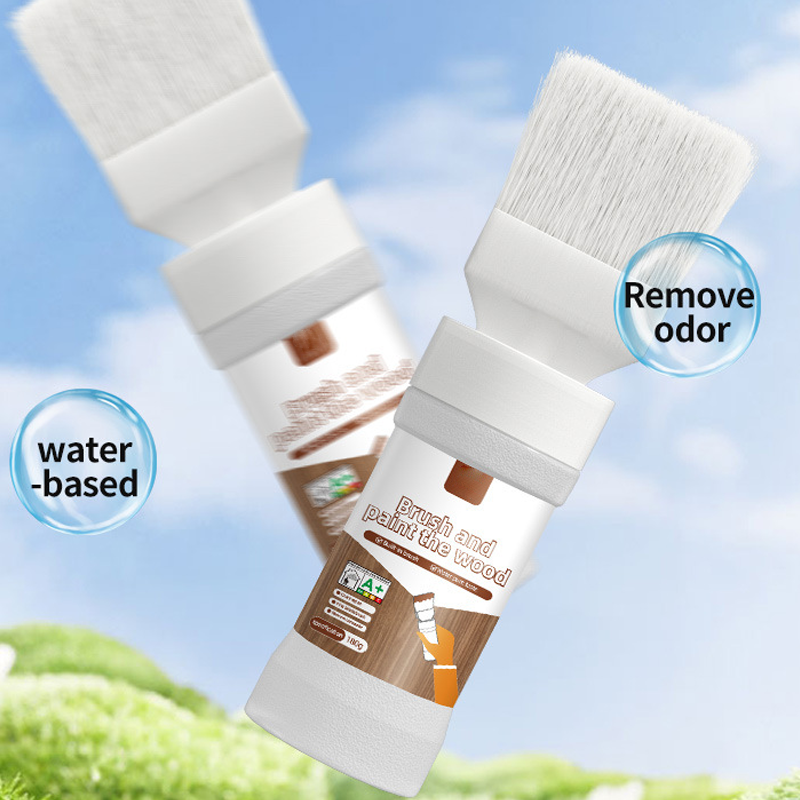 Gluschwein - 🖌️ 50% RABATT! 🔧 2-in-1 Holzrenovierungs-Pinsel – Repariert Kratzer, Deckt Abnutzung Ab & Ideal Für Möbel, Fußböden & Holzarbeiten 🪑